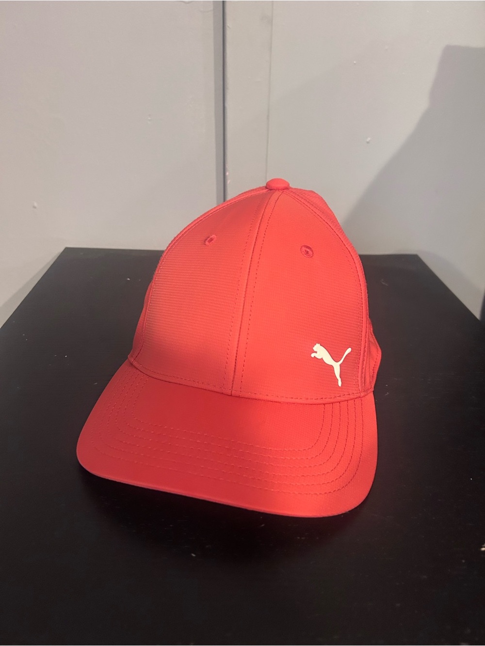 Puma Red Coral Baseball Cap S/M